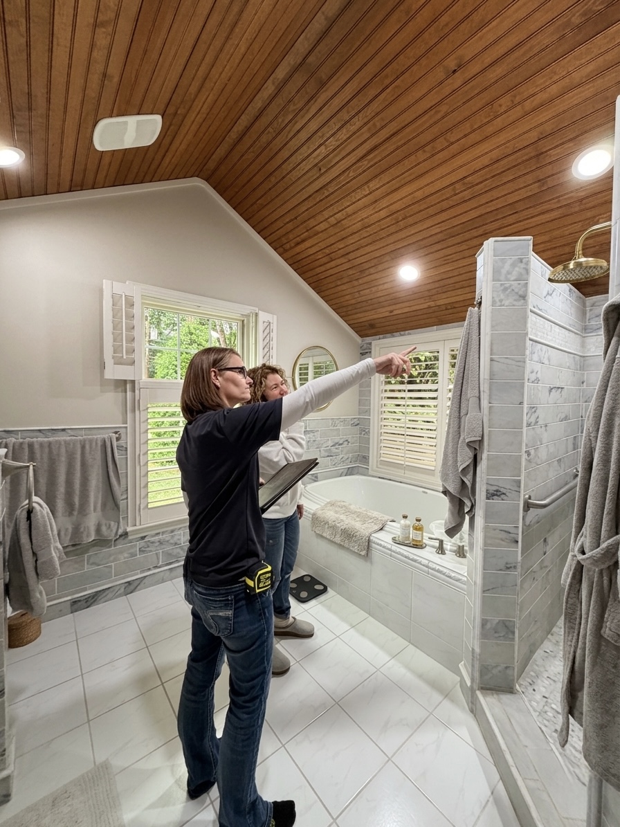 Homeowner Consultation with Two Chicks Homes